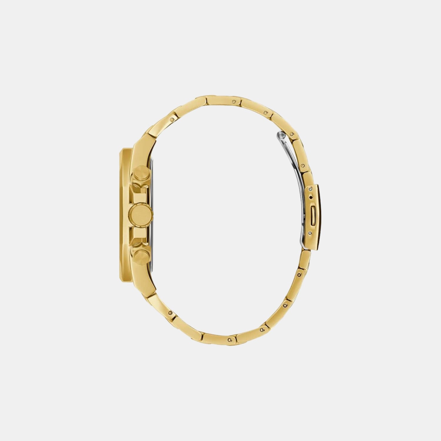 Guess Men Round Black watch