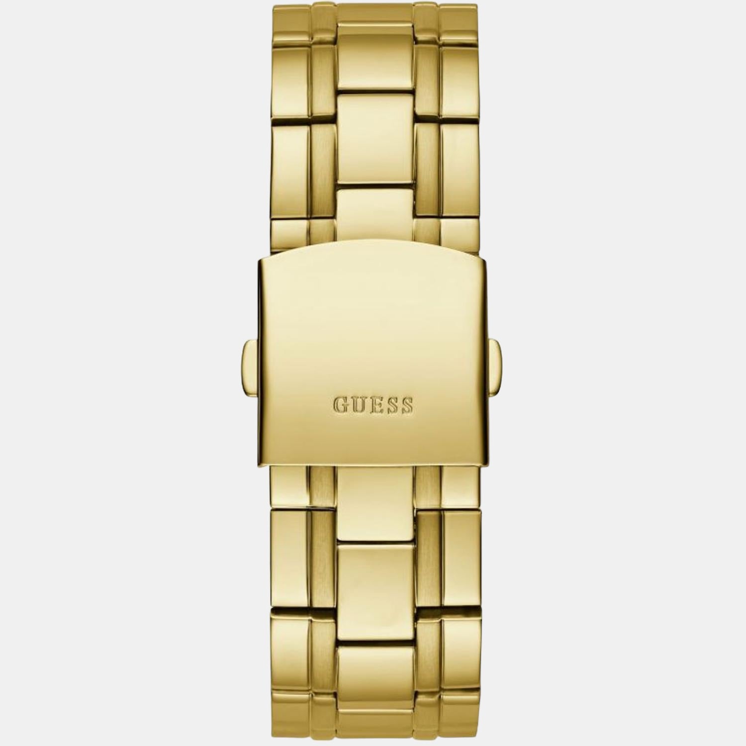 Guess Men Round Gold watch