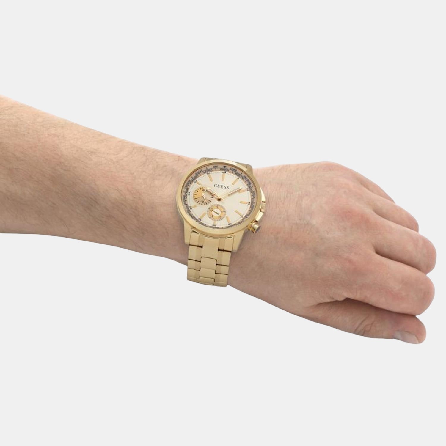 Guess Stainless Steel Gold watch