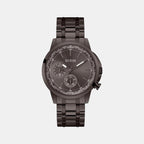 Guess Round Brown Chronograph watch