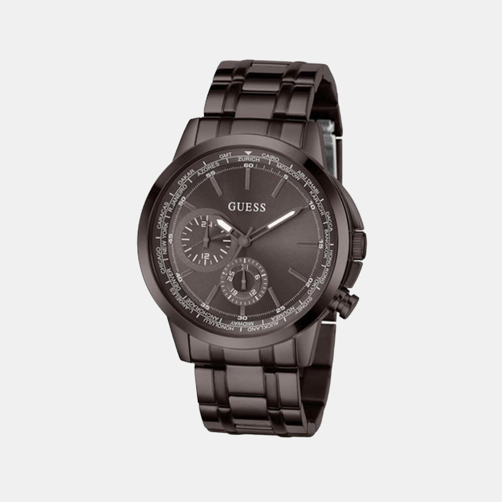 Guess Stainless Steel Brown watch