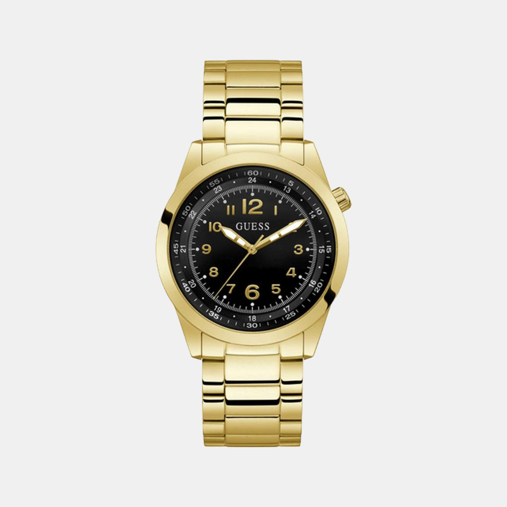 Guess Round Black Analog watch