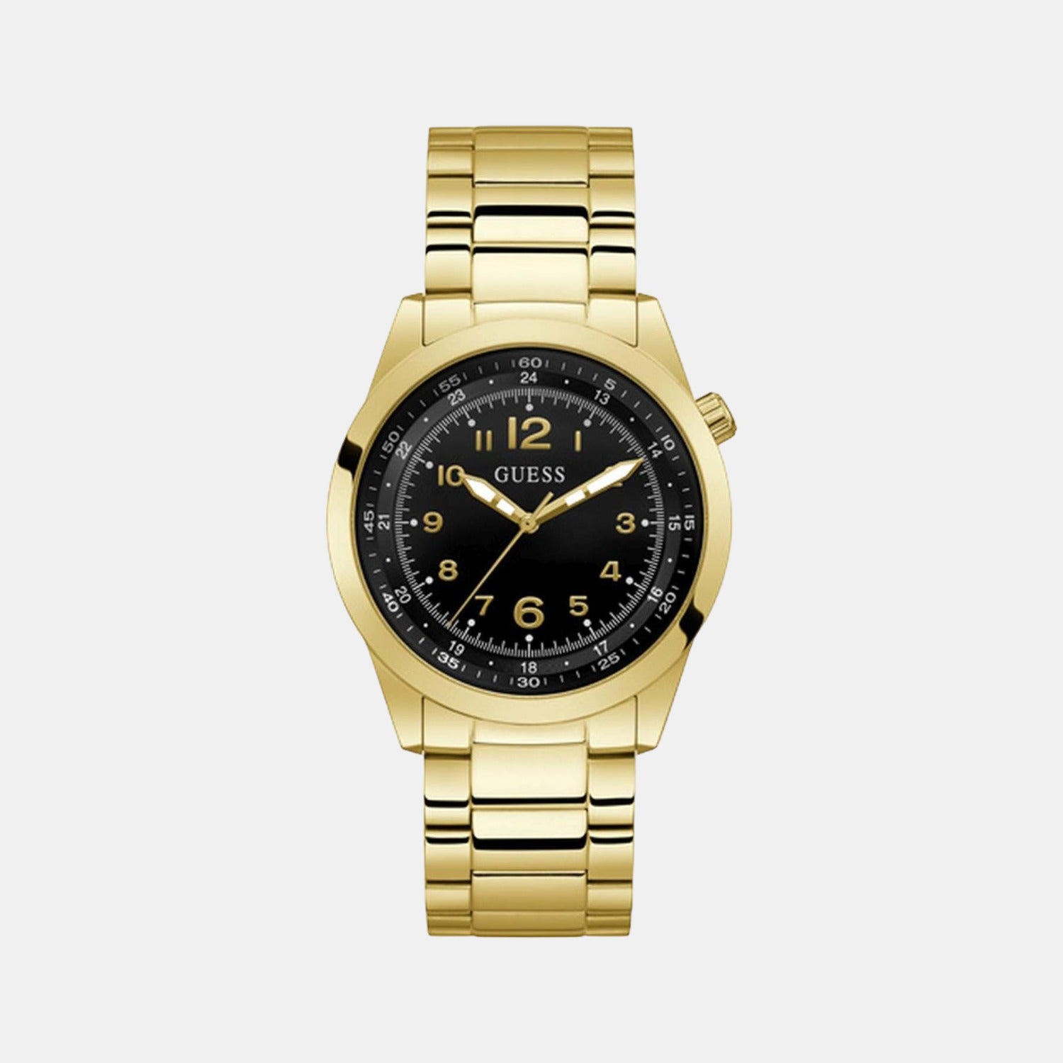 Guess Round Black Analog watch