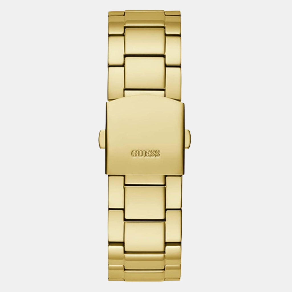 Guess Men Round Black watch