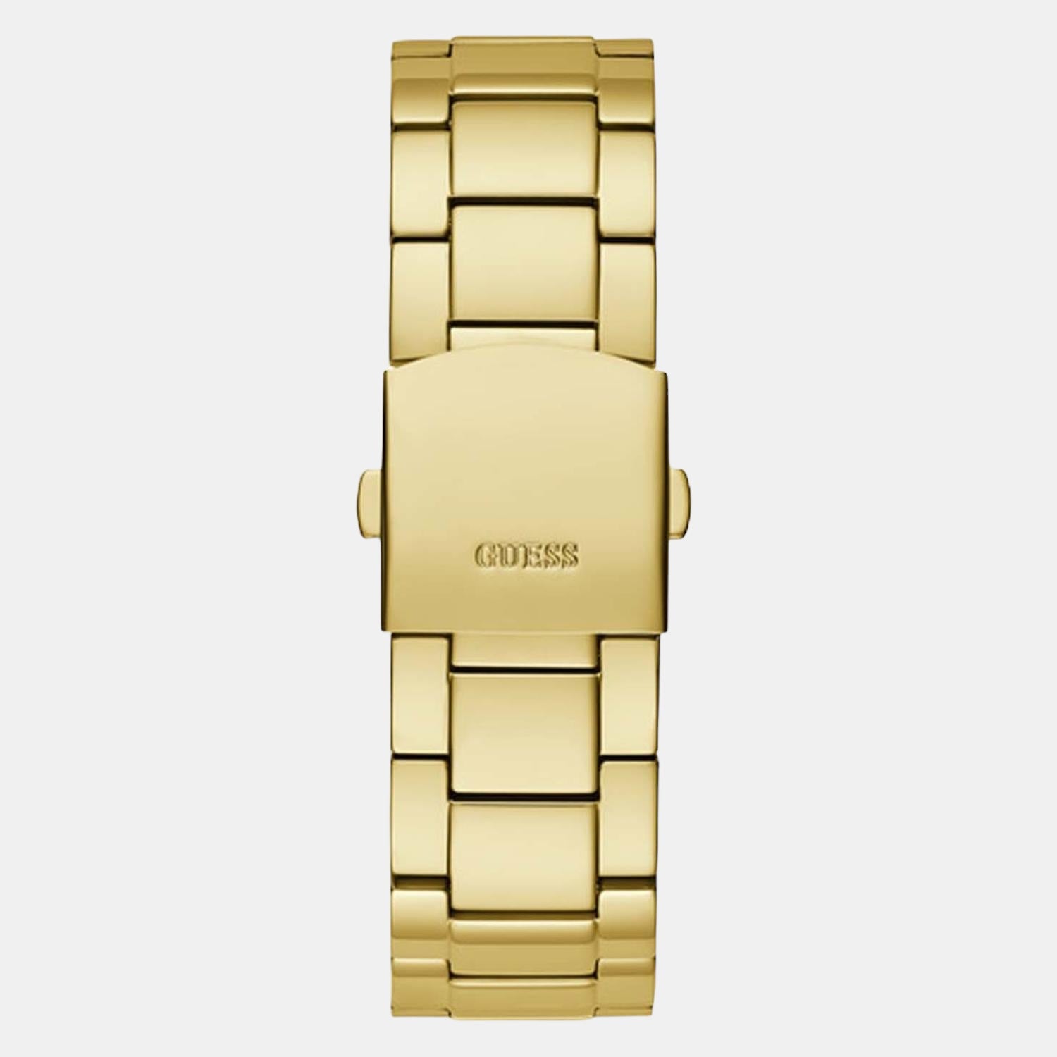 Guess Men Round Black watch