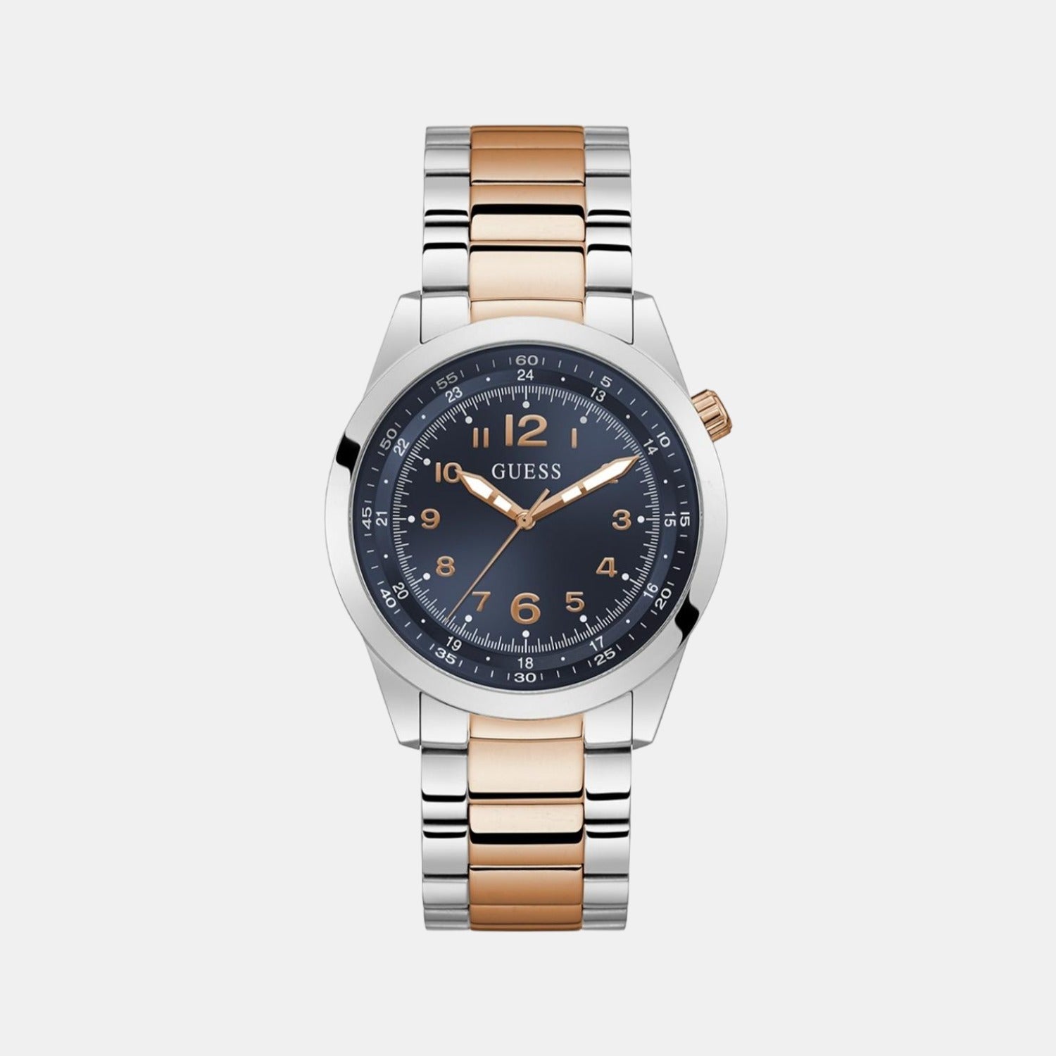 Guess watch navy on sale and rose gold