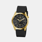 Guess Men Round Black watch