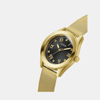 Guess Men Round Black watch