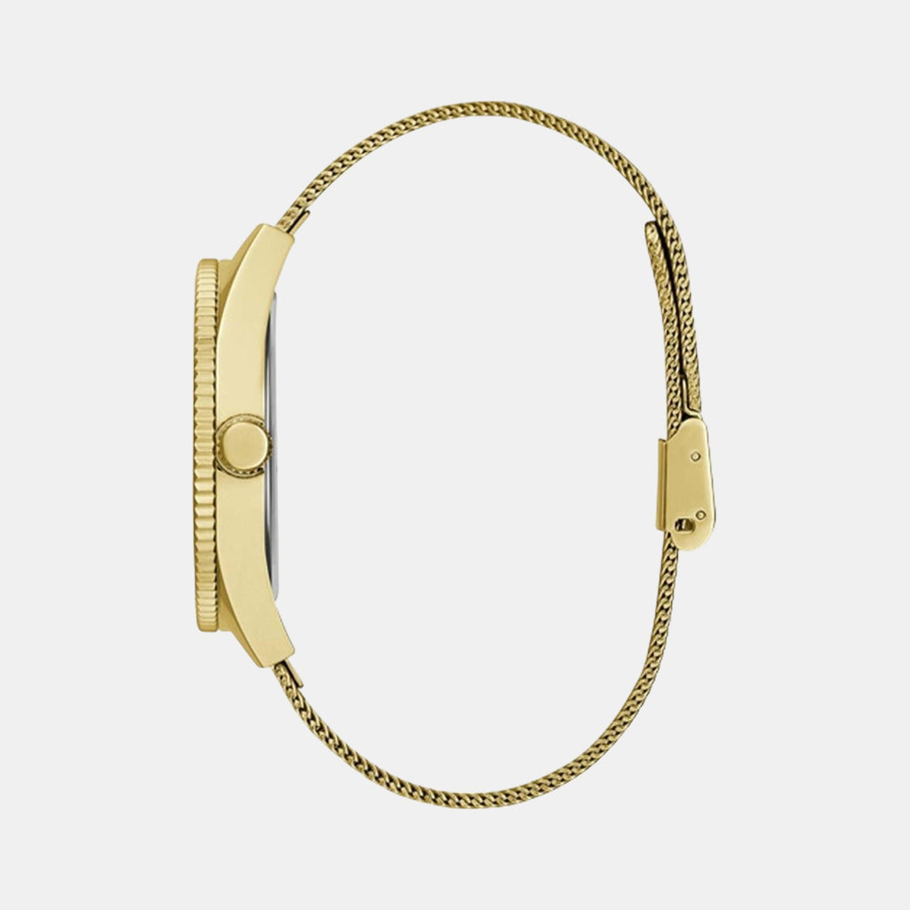 Guess Stainless Steel Round watch