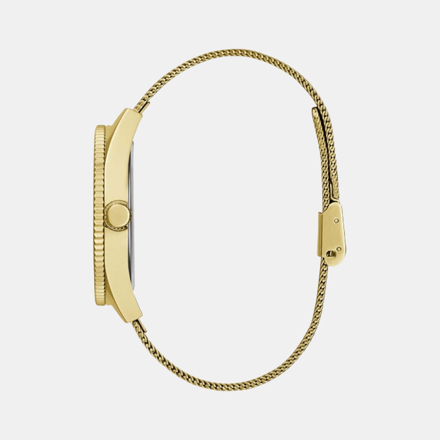 Guess Stainless Steel Round watch