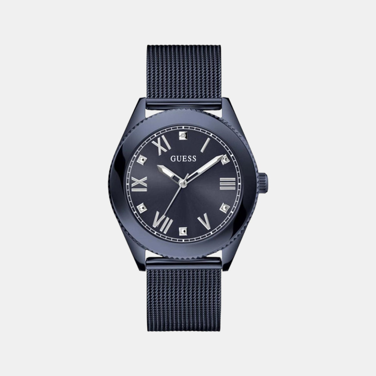 Guess Round Black Analog watch