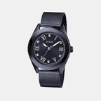 Guess Men Round Black watch