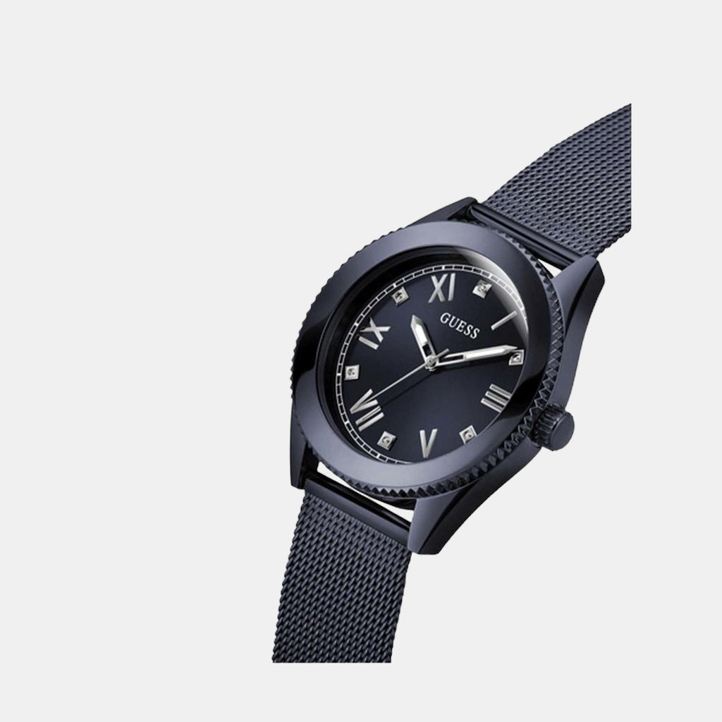 Guess Stainless Steel Round watch