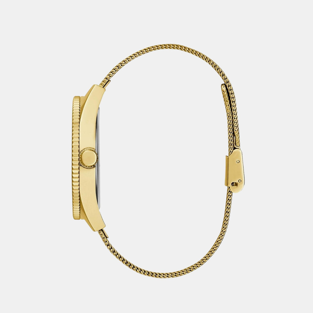 Guess Stainless Steel Round watch