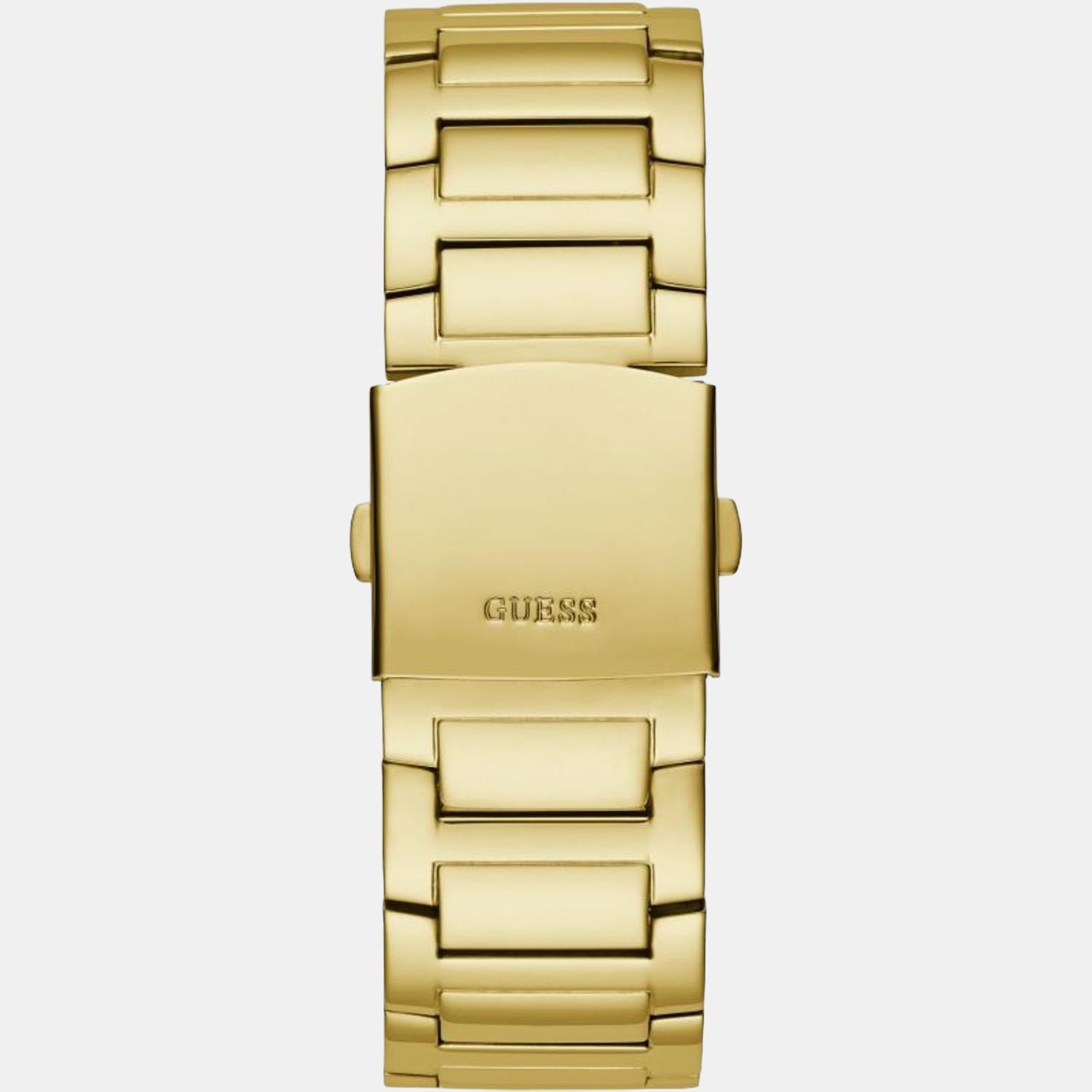 guess-stainless-steel-champagne-analog-male-watch-gw0497g2