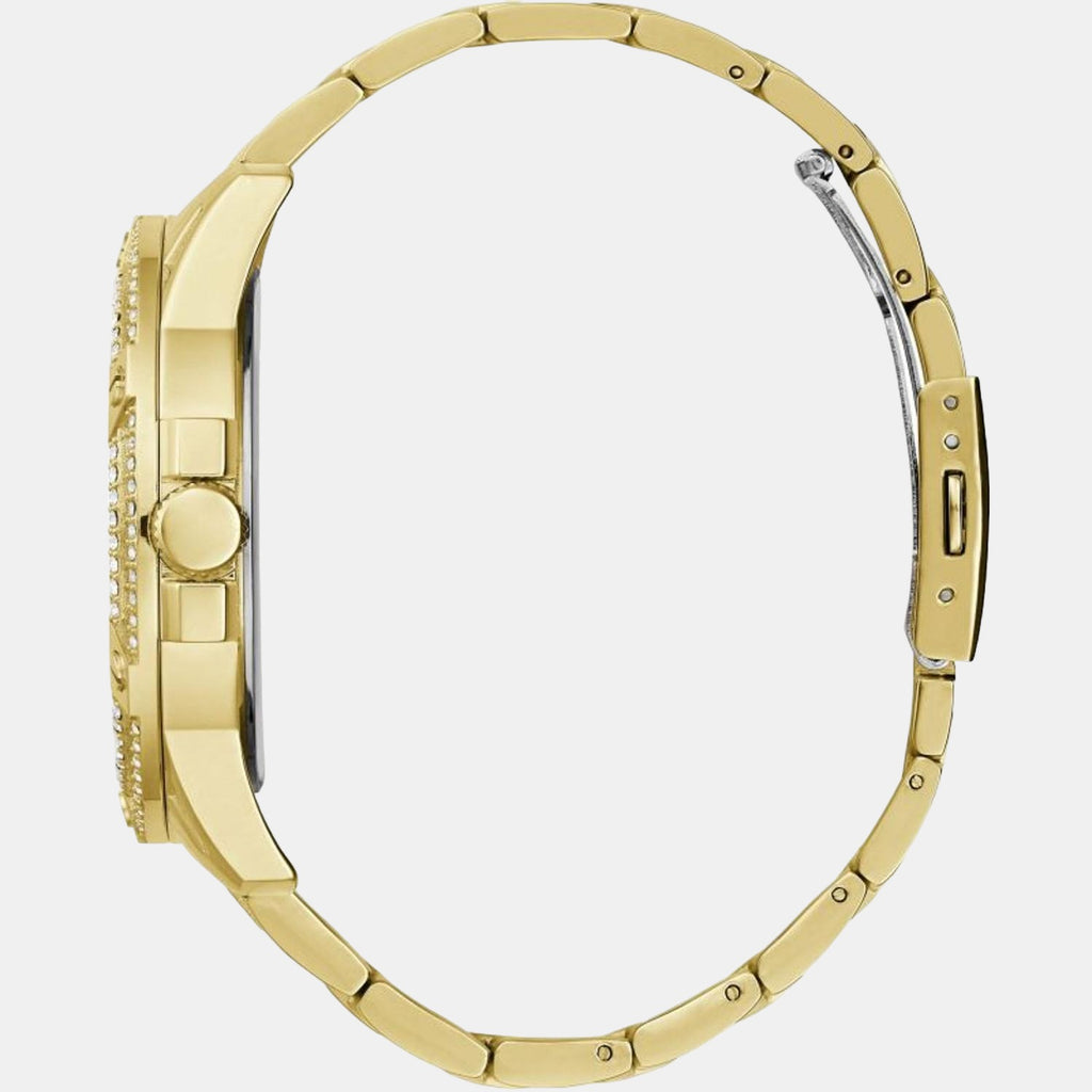 Guess Men Round Gold watch