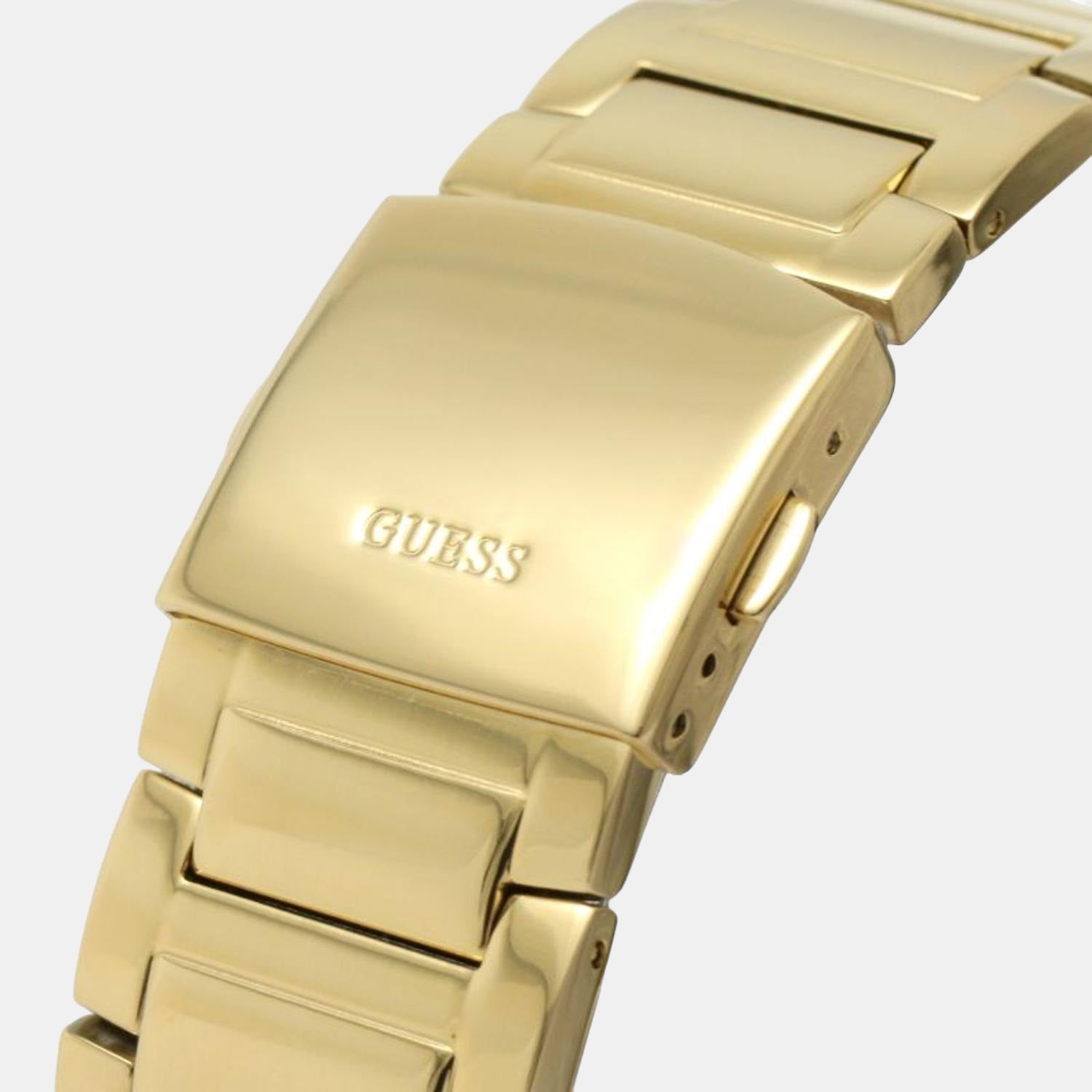 Guess Round Quartz Analog Men watch