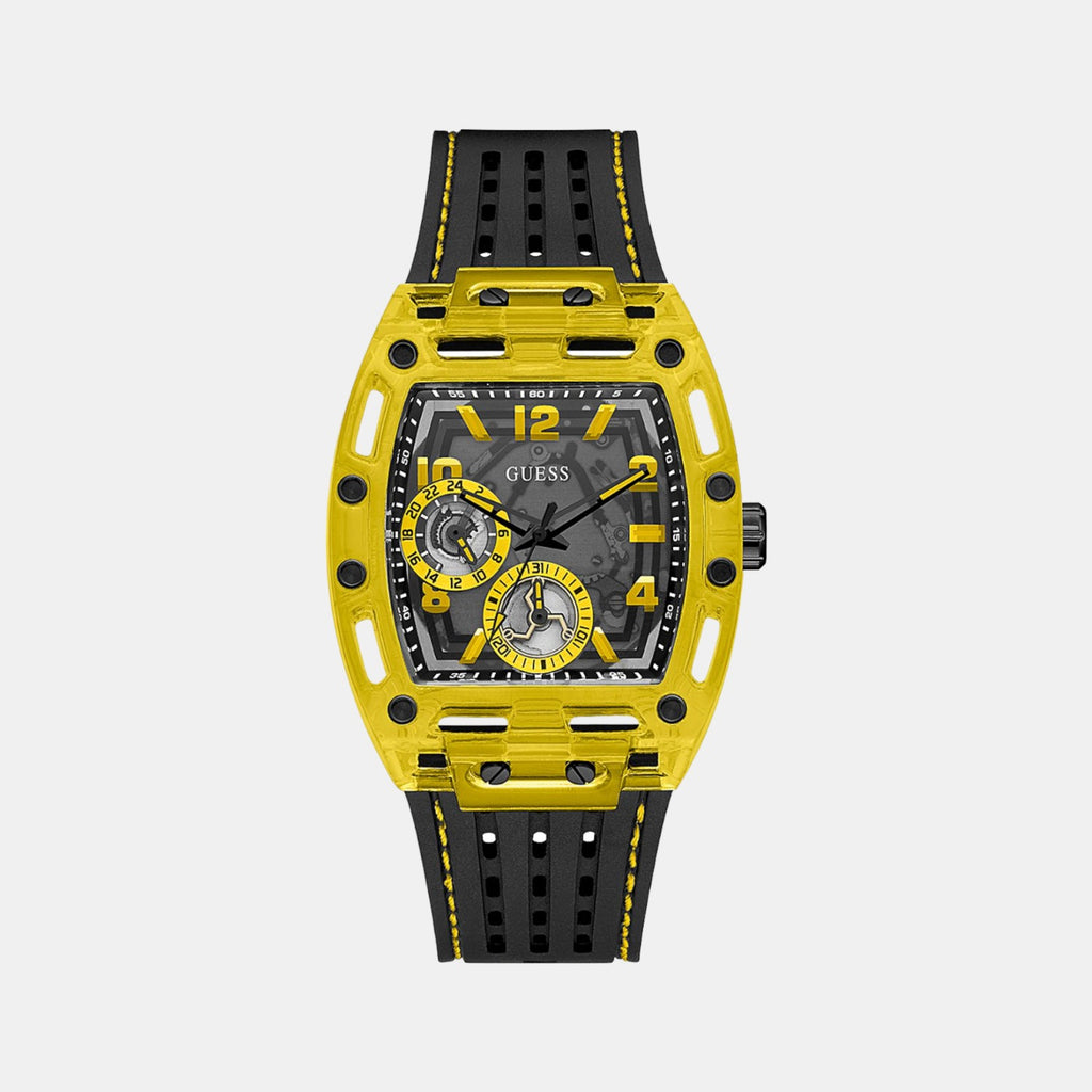 Guess Square Two Tone Analog watch