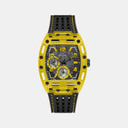 Guess Square Two Tone Analog watch