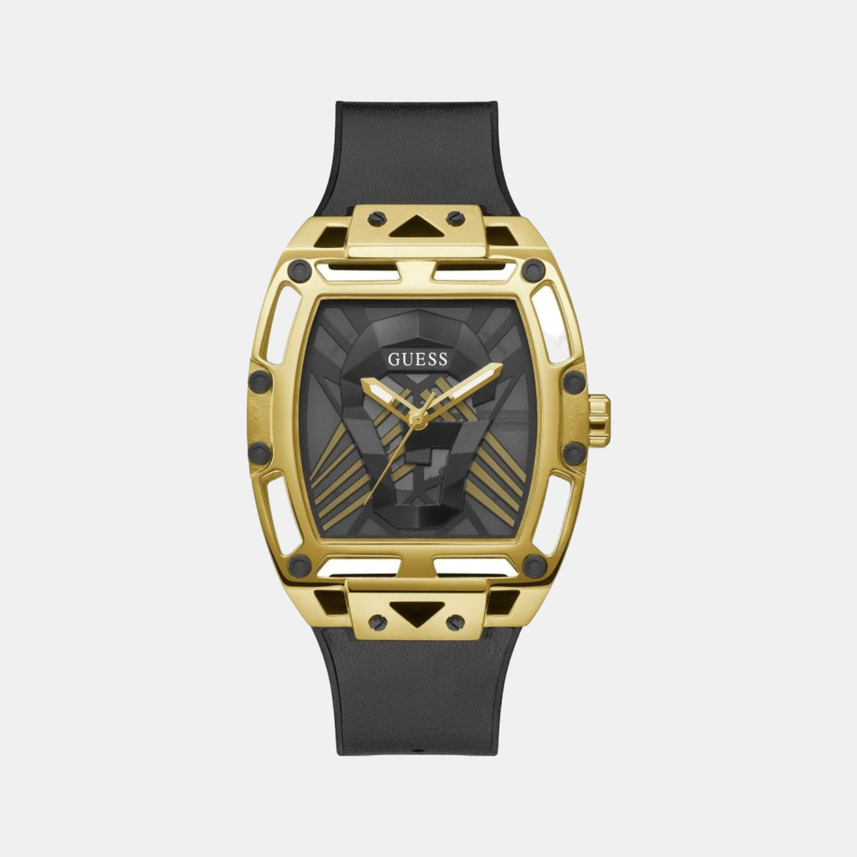Guess Round Black Analog watch