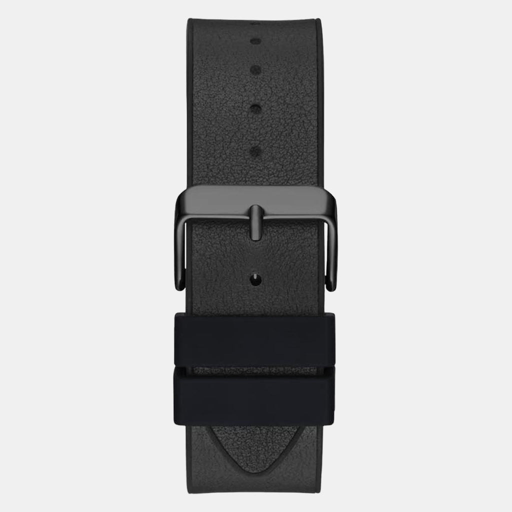 Guess Men Round Black watch