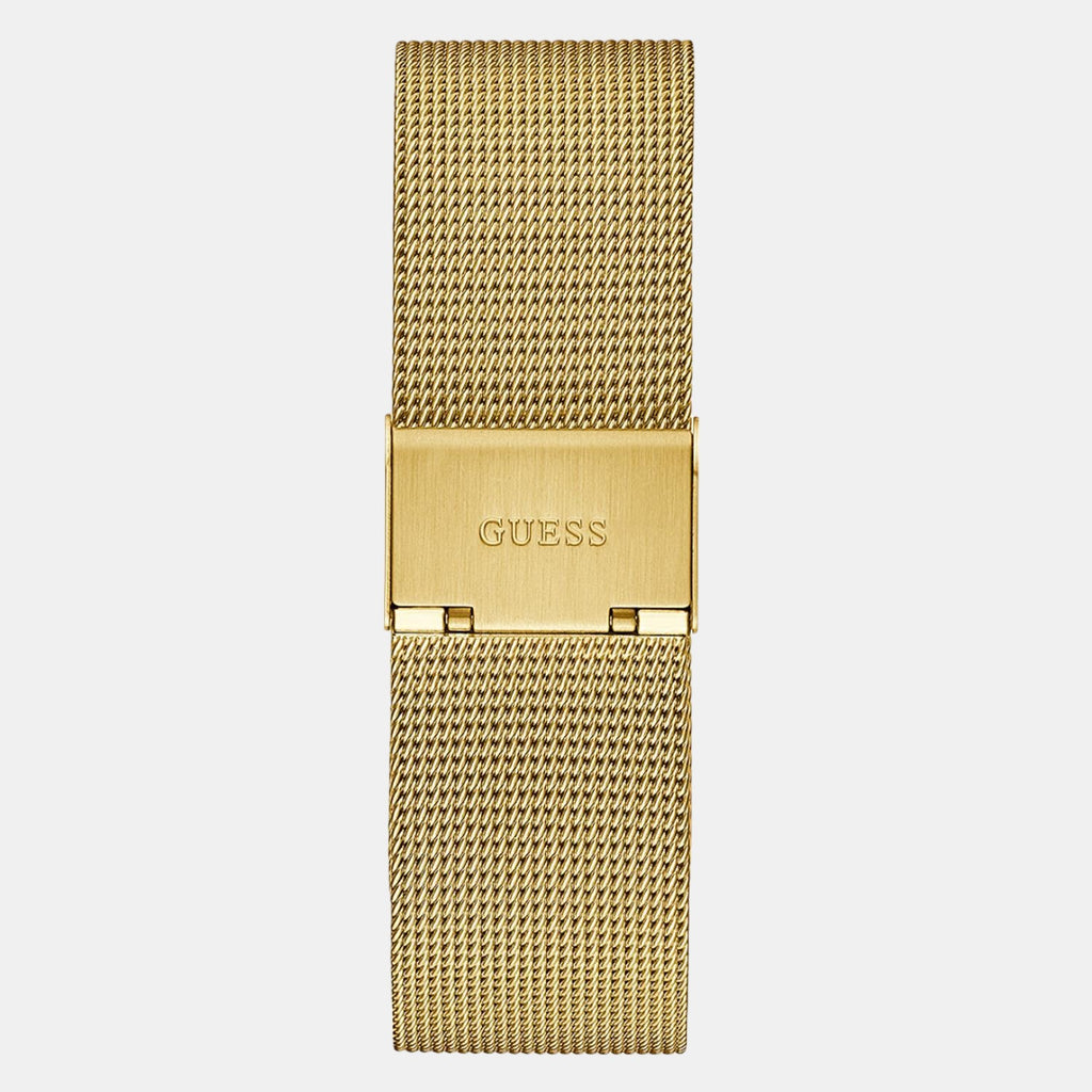 Guess Men Round Gold watch