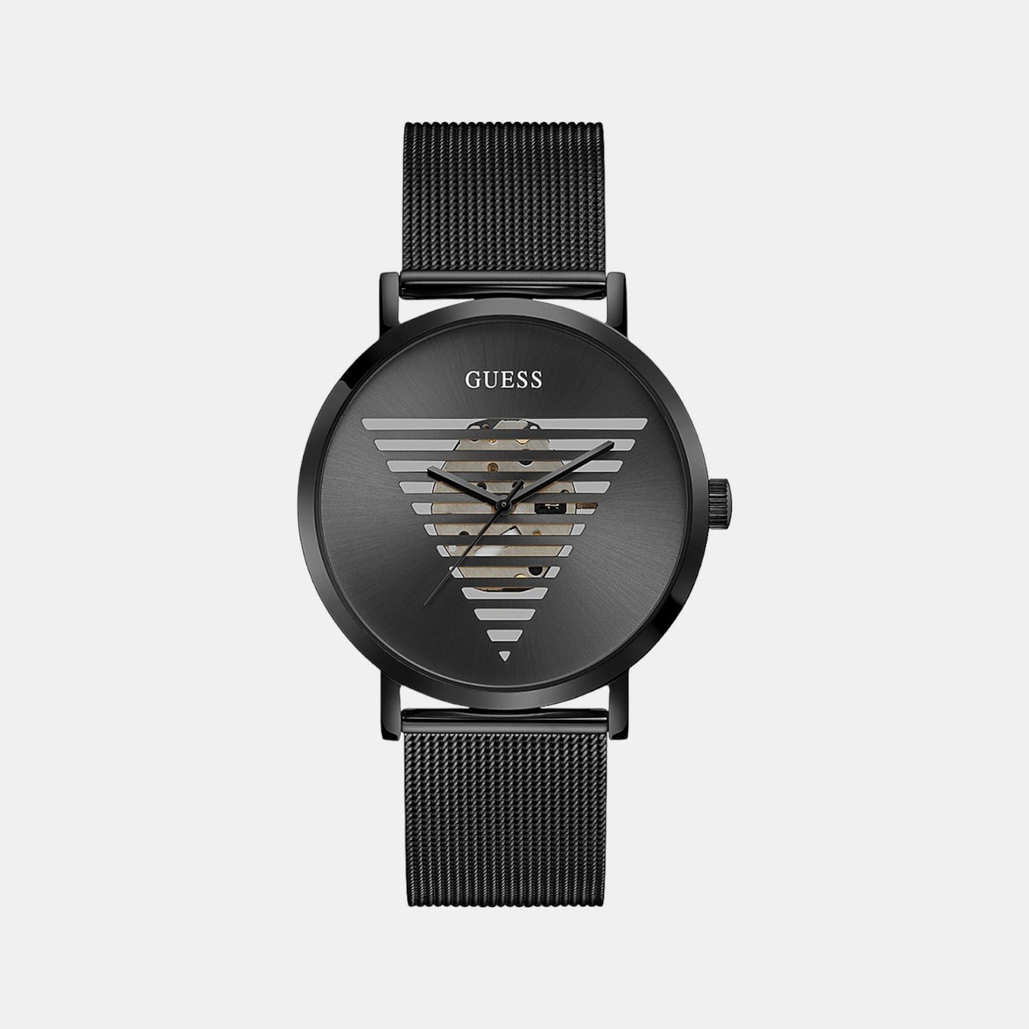Guess Round Black Analog watch