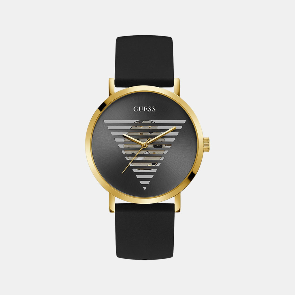 Guess Round Black Analog watch