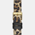 Guess Women Triangular Two Tone watch