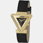 Guess Leather Gold watch