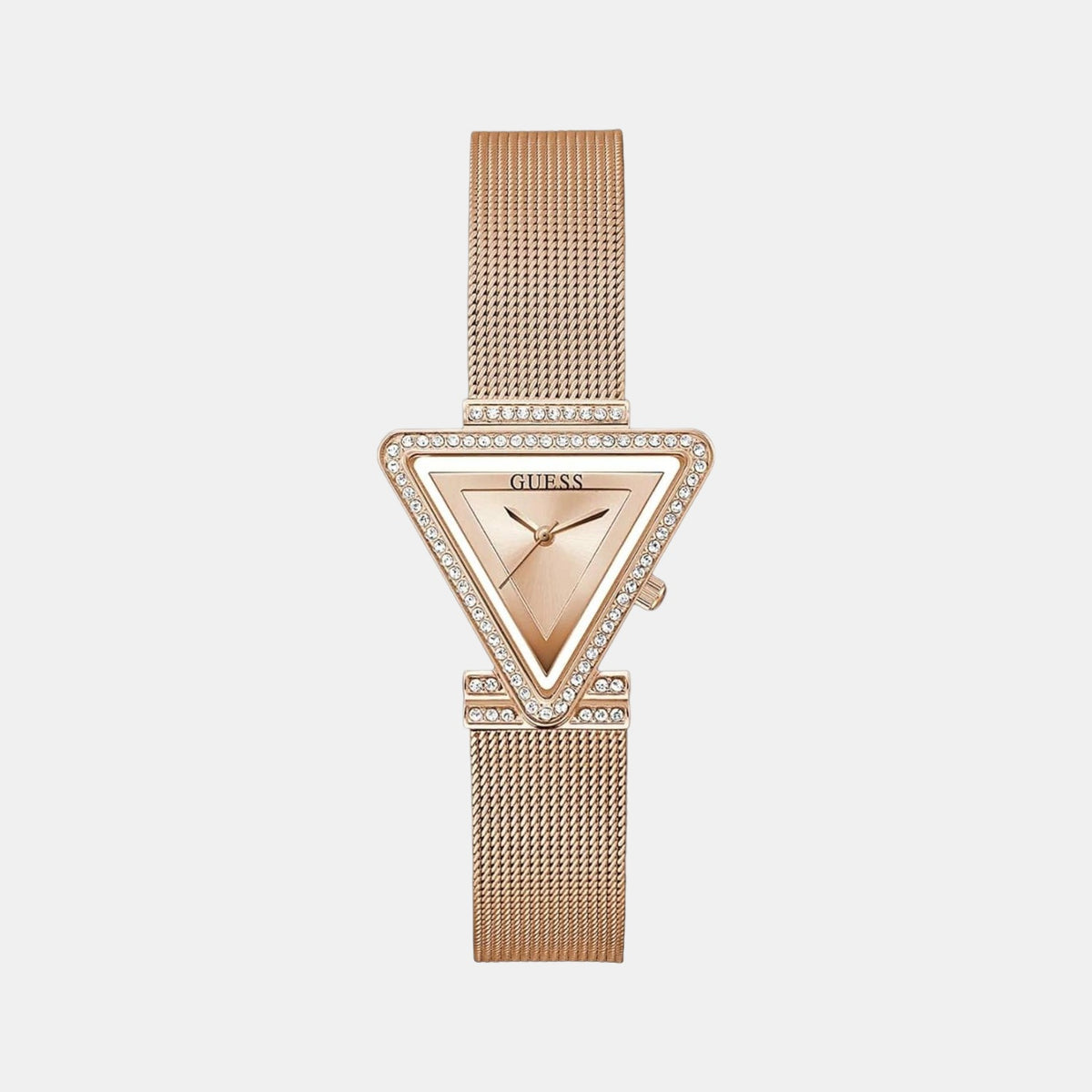 Guess Round Gold Analog watch