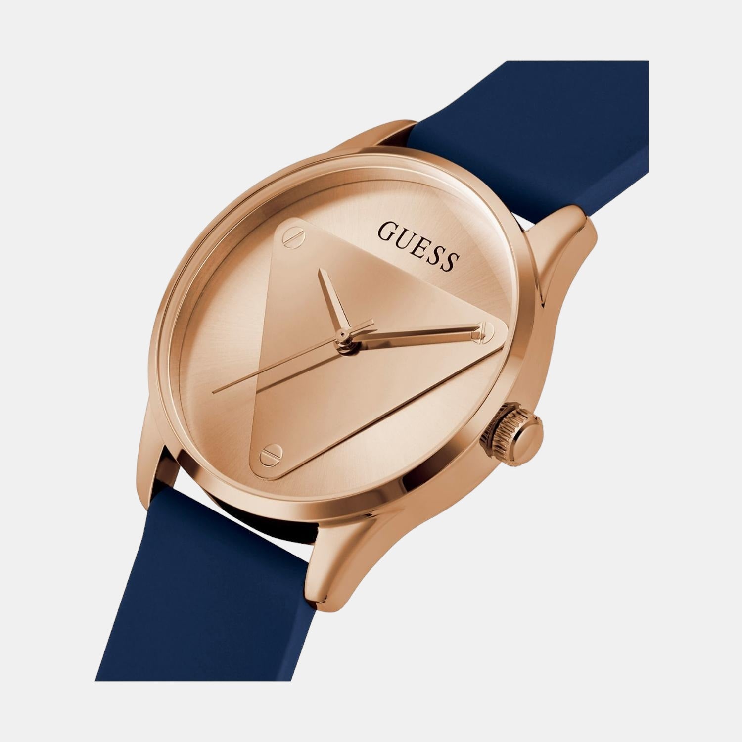 Guess Silicone Rose Gold watch