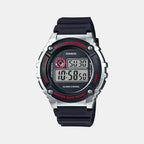 Casio Round Black Digital watch