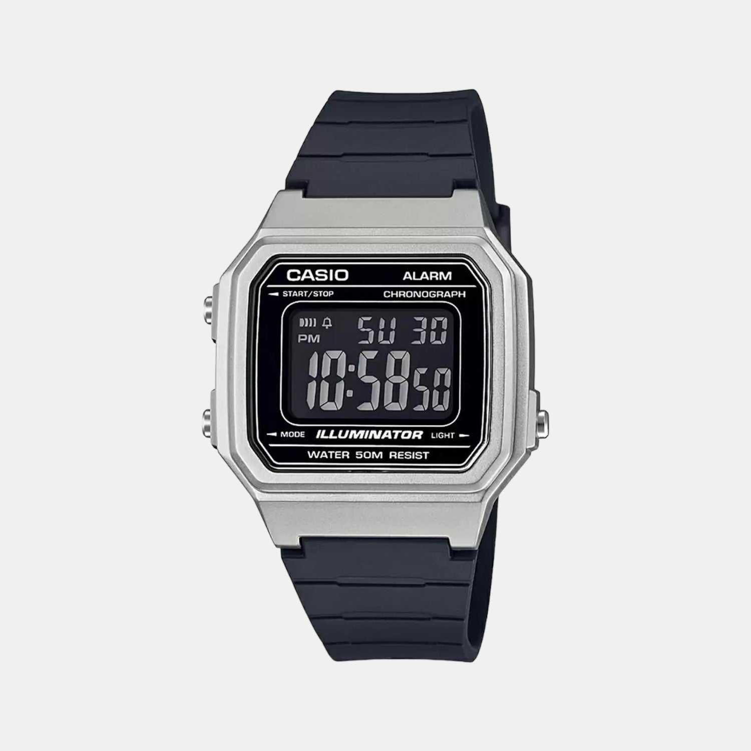 Casio Oval Black Digital watch