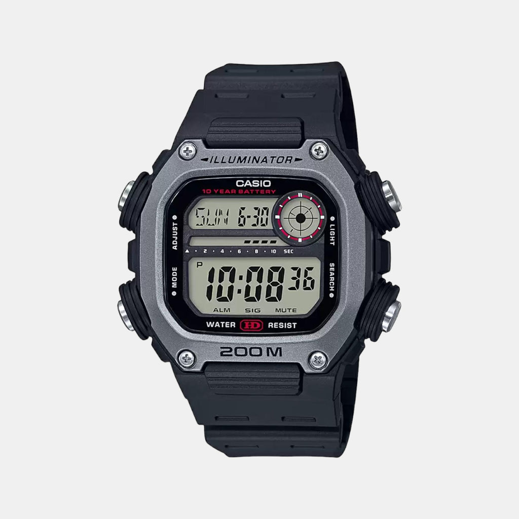Casio Square Black Digital watch