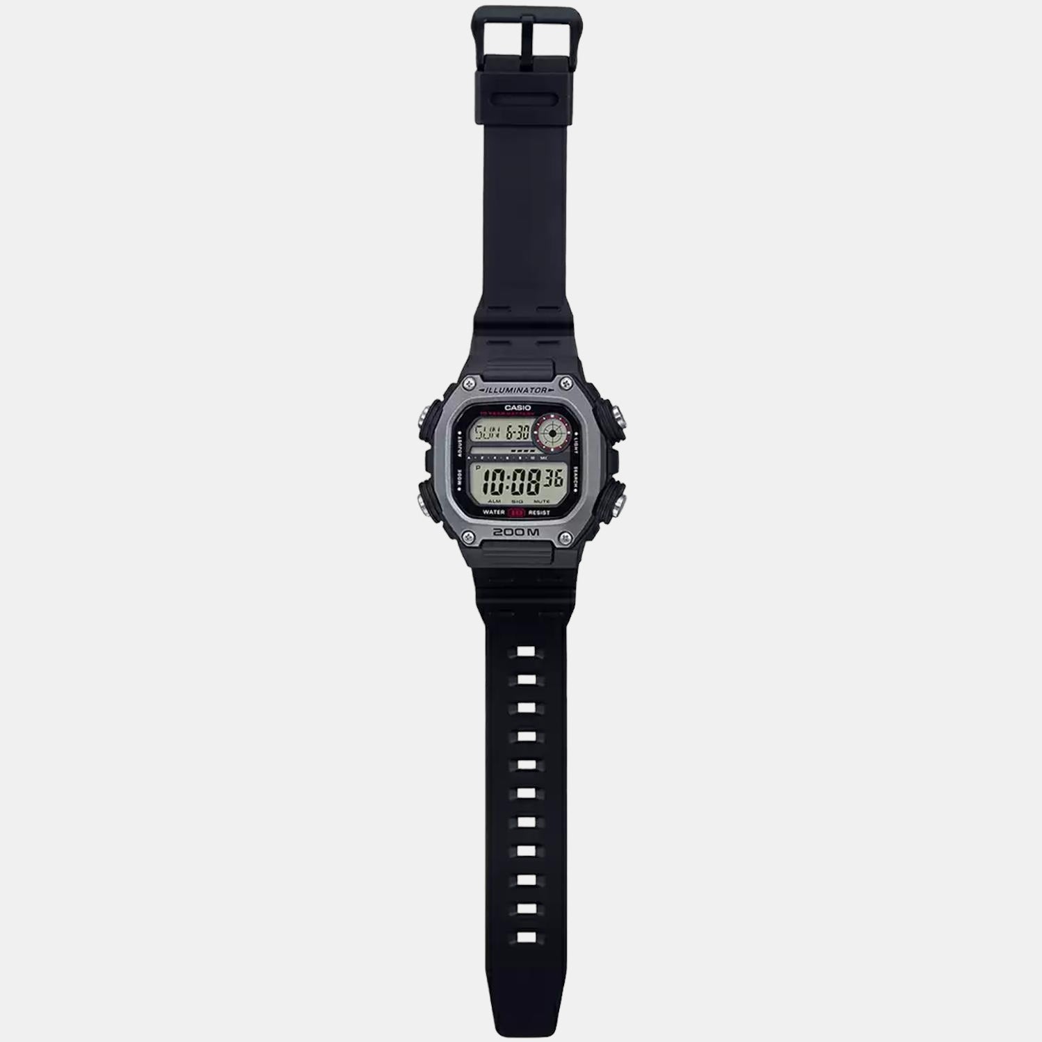 Casio Square Quartz Digital Unisex watch
