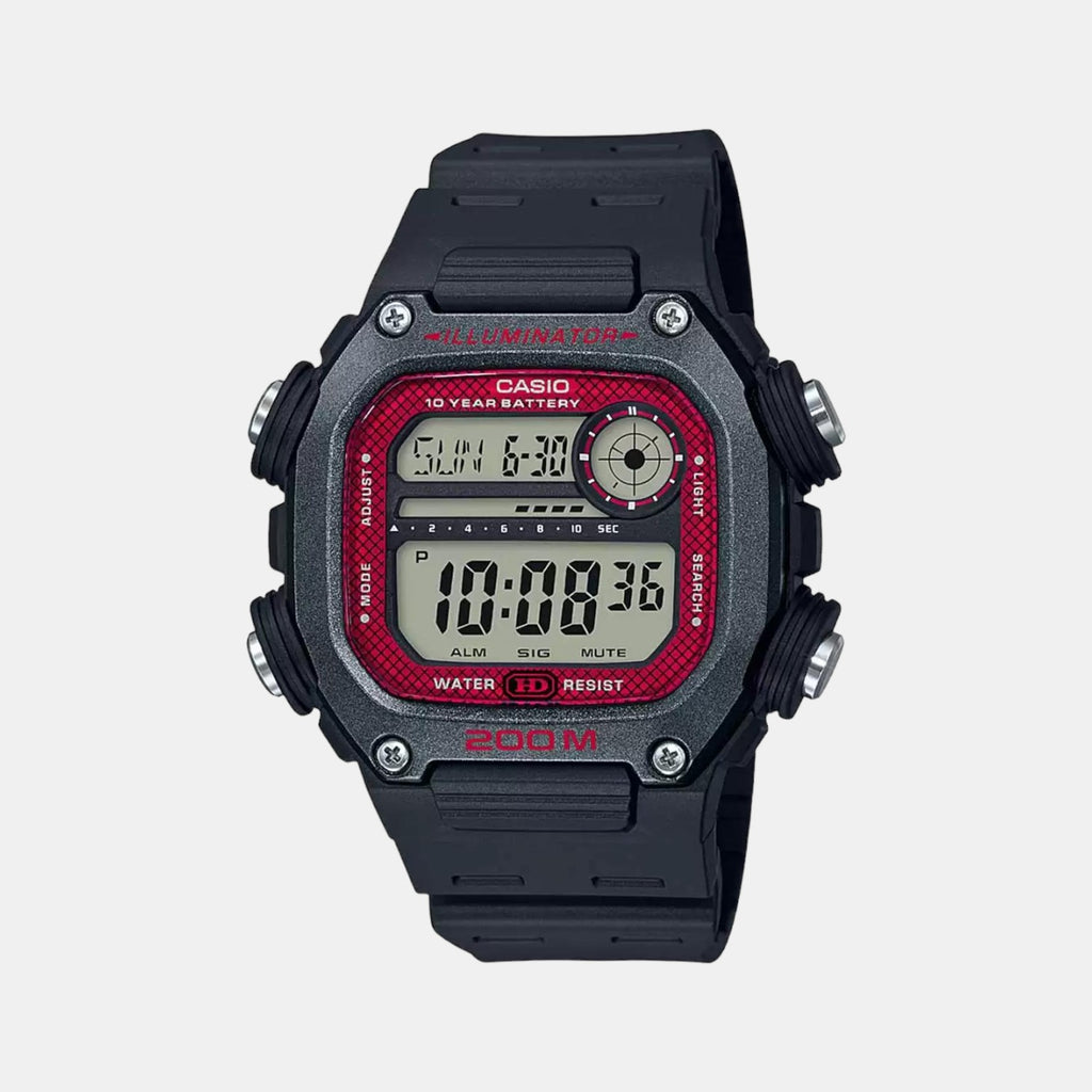 Casio Oval Black Digital watch