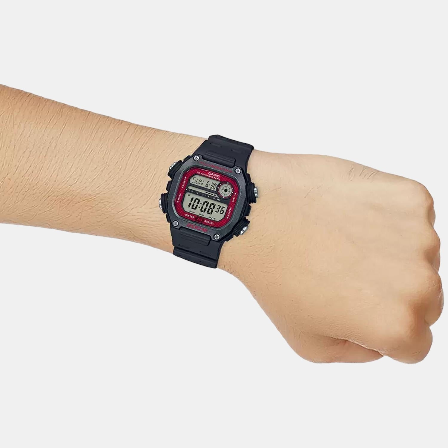 Casio 50 mm Black Quartz watch