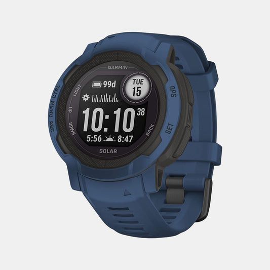 Male Black LCD Smart Watch INSTINCT 2 SOLAR TIDAL BLUE 010-02627-66