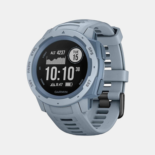 Male Black LCD Smart Watch INSTINCT SEAFOAM 010-02064-64