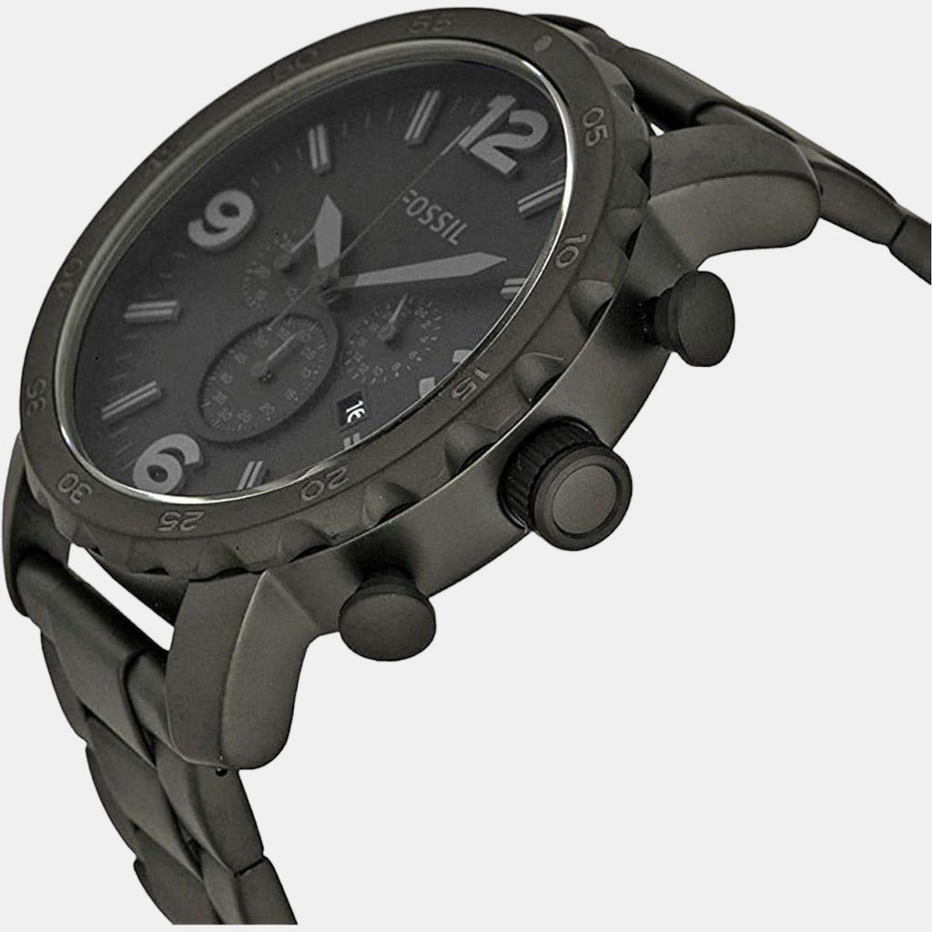 Fossil Men Round Black watch