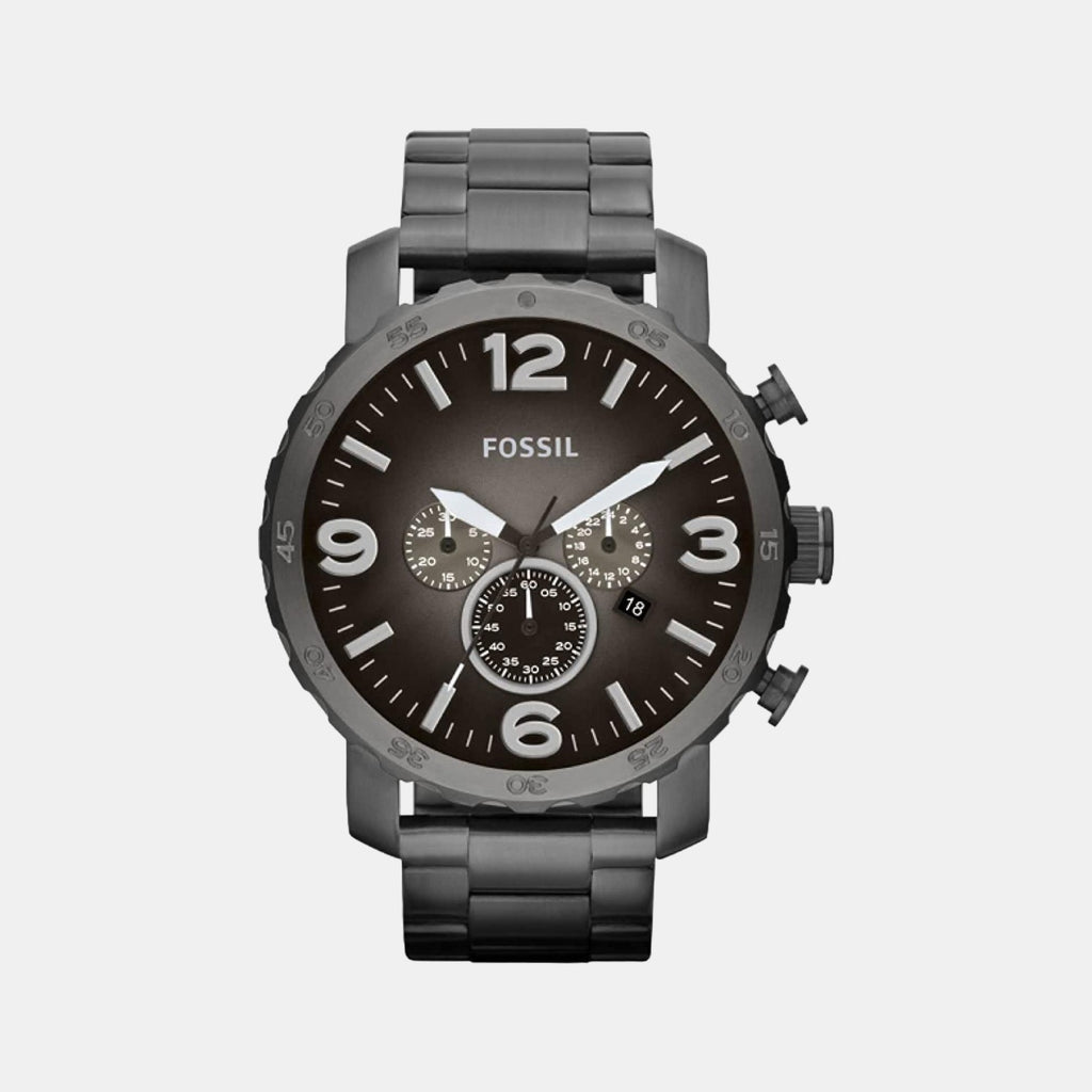 Fossil Round Grey Chronograph watch