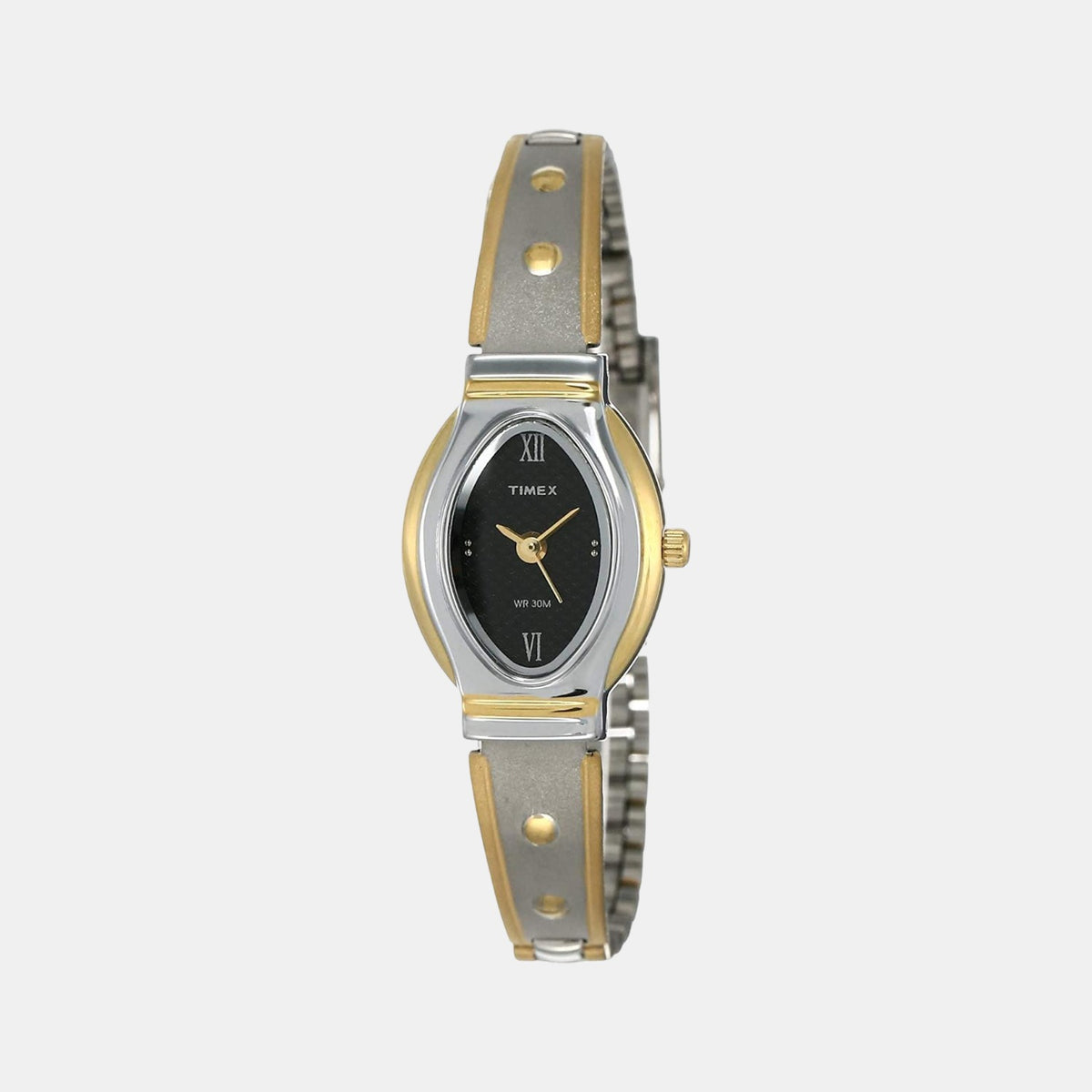 Timex Oval Black Analog watch