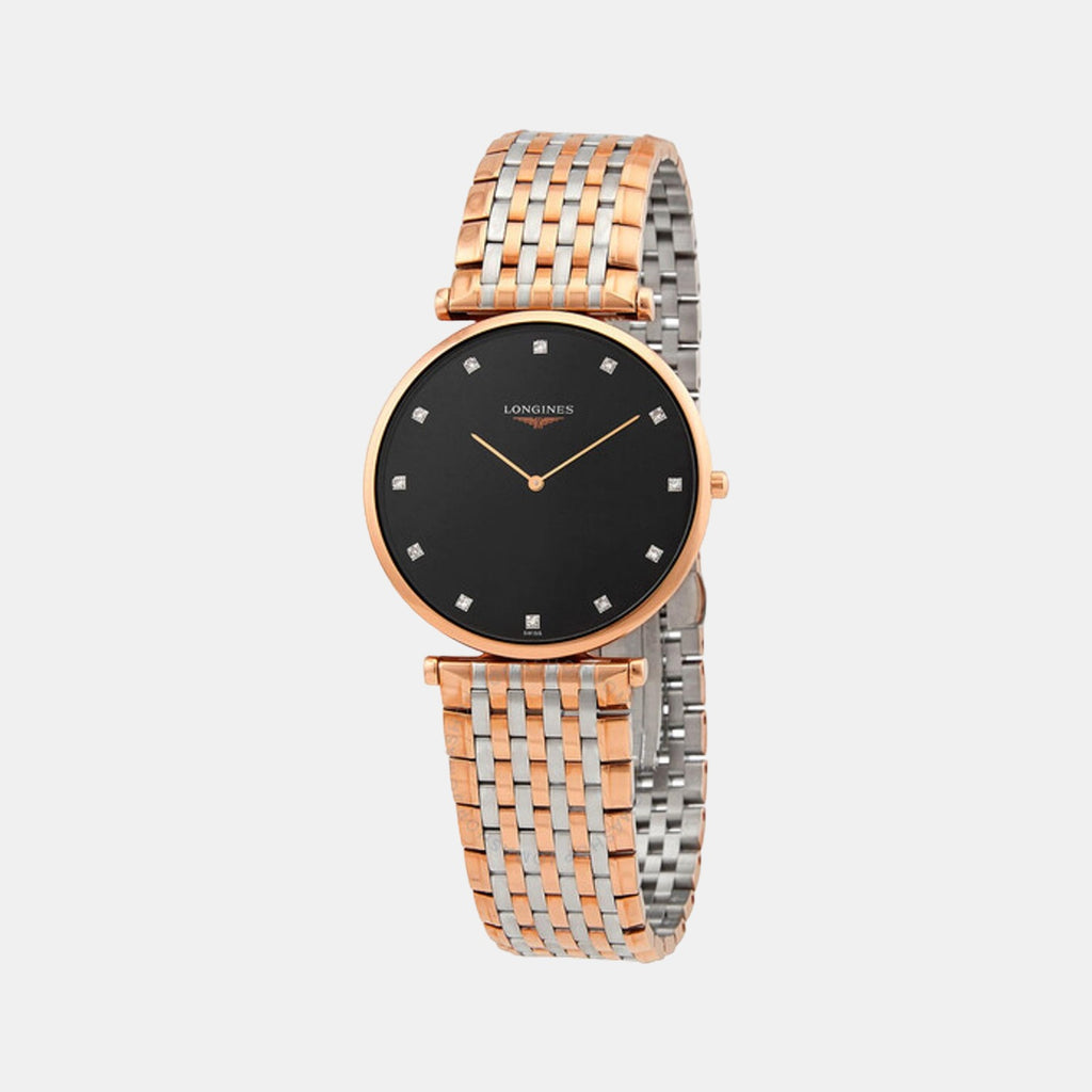 Longines Round Black Analog watch