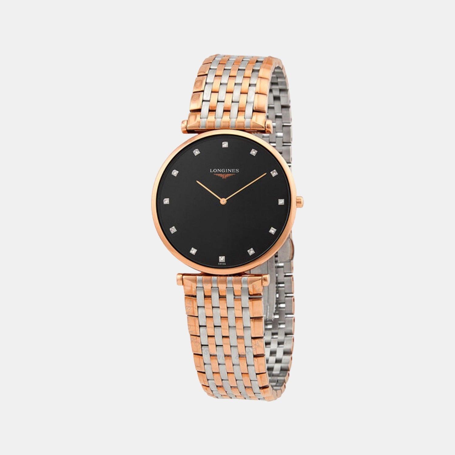 Longines Round Black Analog watch