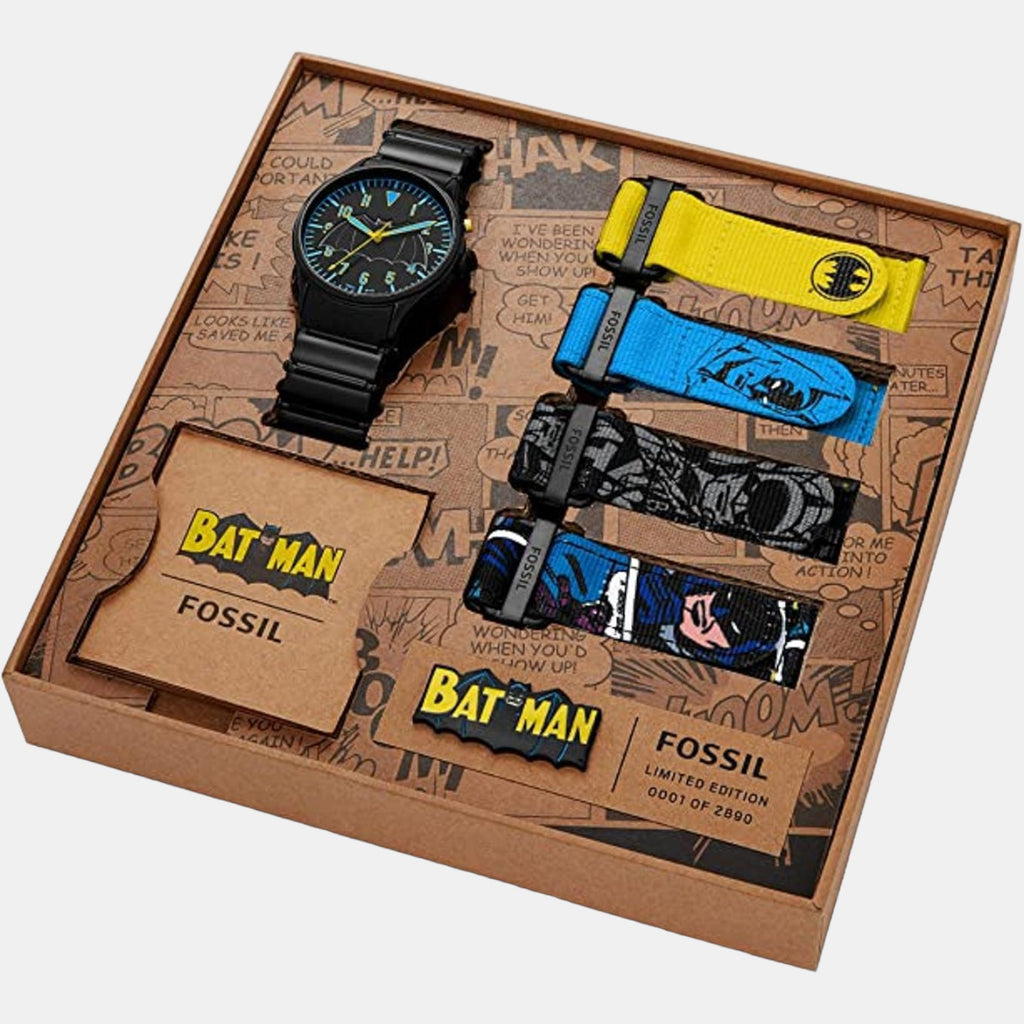 Fossil Round Quartz Digital Men watch