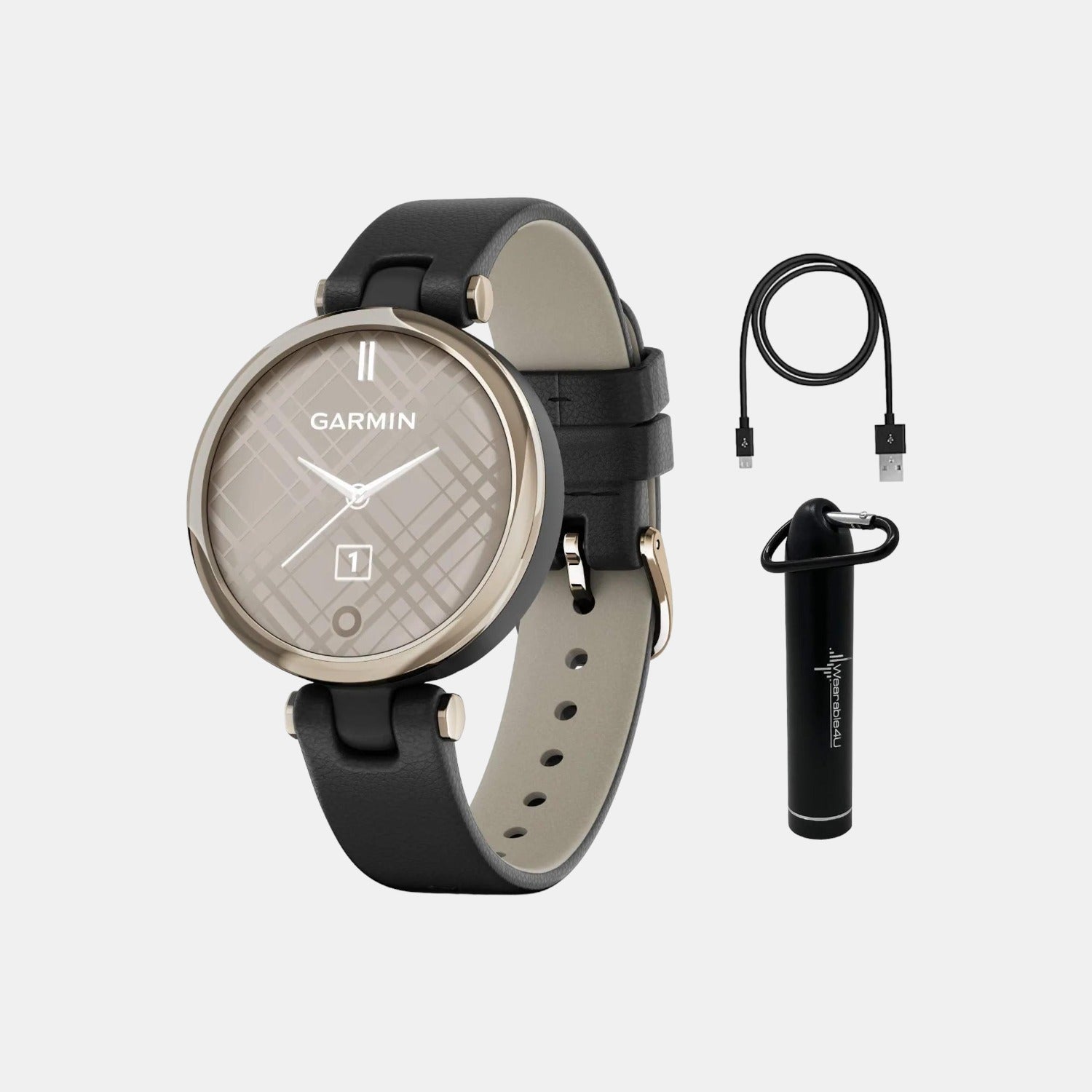 garmin-cream-gold-leather-power-bank-digital-unisex-watch-lily-cream-gold-black-leather-010-02384-f1