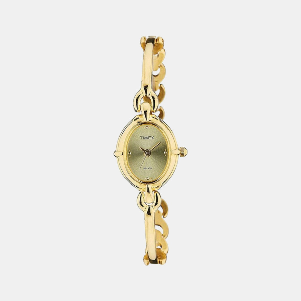 Timex Oval Gold Analog watch