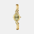 Timex Oval Gold Analog watch
