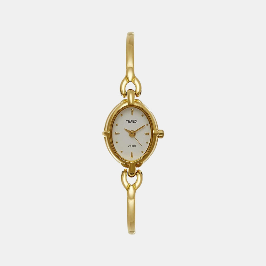 Timex Oval White Analog watch